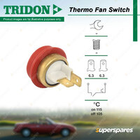 Tridon Thermo Fan Switch for Toyota HiAce LH5 LH6 LH7 RH11 RH20-30 1.6L 2.4L