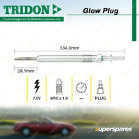 Tridon Glow Plug for BMW 118d 123d 218D 220d 318d 320d 330d 420d 520d GT 535d