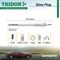 Tridon Glow Plug for Hyundai i30 FD i30cw FD V4 1.6L D4FB 2007-2013