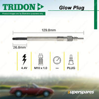 Tridon Glow Plug for Audi Q2 GA Q3 8U Q5 8R Q7 4L 4M 2.0L 3.0L 4.2L