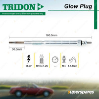 Tridon Glow Plug for Ford Ranger PJ PK 2.5L 3.0L WEAT WL-AT 2007-2011