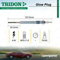 Tridon Glow Plug for Ford Ranger PX3 XLT 2.0L YN2S 4Cyl Diesel 01/2021-03/2022
