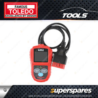 1 pc Toledo OBD2 EOBD CAN Code Reader Car Engine Diagnostic Scan Tool