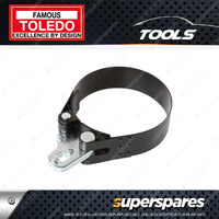 1 pc Toledo Universal Heavy Duty Truck Oil Filter Wrench - Size 105-120mm
