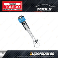 1 pc Toledo Carbon Steel Adjustable Wrench - Overall Length 250mm