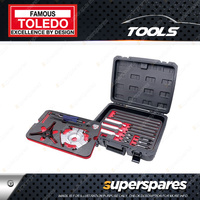 Toledo Mechanical & Hydraulic Bearing Separator Kit - Three Jaw Spread 170mm