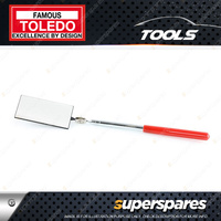 Toledo Inspection Mirror Telescopic Square - Size 50 x 88mm Range 215-490mm