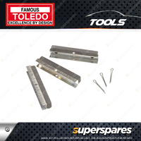Toledo Medium Grit Hone Stone Set 3 pcs - Length 50mm Suit 301045 Cylinder Hone