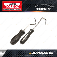 Toledo Hose Remover Set 2 pcs - 200mm with Ergonomic Moulded Plastic Handle