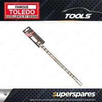Toledo Socket Holding Rail - Suit 1/2" Square Drive Sockets Overall Length 410mm