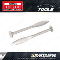 2 pcs of Toledo Bricklayer Line Pins - Length 150mm Drop Forged Alloy Steel