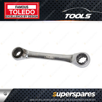 Toledo Dual Head Ratchet Wrench - Metric Size 20 22 24 26mm Four in One