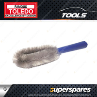 Toledo Alloy Wheel Cleaning Brush - Overall Length 240mm Non-Scratching