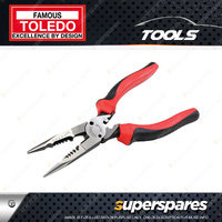 Toledo Multifunction Electrical Plier - 210mm Ergonomic Dual Component Handles