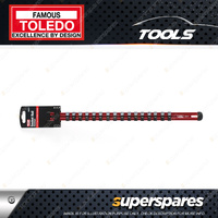 Toledo Heavy Duty Aluminium 1/4" Socket Rail 16 pcs - Overall Length 435mm