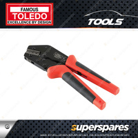 Toledo MC4 Ratcheting Crimping Plier - Overall Length 220mm Adjustment Wheel Cog