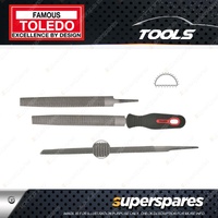 Toledo Cabinet Half Round Tapered Rasp Second Cut - Length 300mm Pack of 12