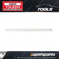 Toledo 3000mm Stainless Steel Single Sided Rule Metric & Imperial