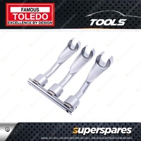 Toledo Diesel Fuel Line Socket - Size 14 17 19mm 1/2" Square Drive
