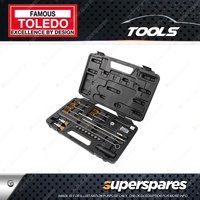 Toledo Diesel Injector Port Cleaning Kit - Brushes and Attachments for Cleaning