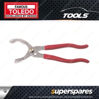Toledo Oil Filter Pliers 60-90mm with Shark Tooth Security Grip 230mm