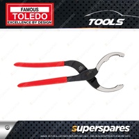 Toledo 55-125mm Oil Filter Pliers - Manufactured from Drop Forged Hardened Steel