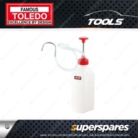 Toledo Fluid Transfer Pump Features Heavy Duty Sose and Spout - Capacity 1L