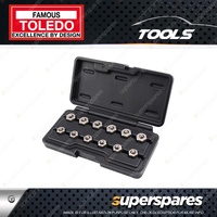 Toledo Fuel Line Cap Nut Set - Manufactured from Heavy Duty Steel