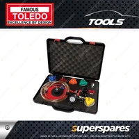 Toledo Cooling System Pressure Tester & Vacuum Purge Kit - Light & Heavy Trucks