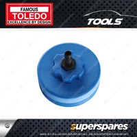 Toledo Cooling System Tester Adaptor - No.26 External Thread Blue