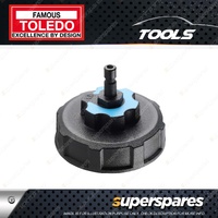 Toledo Cooling System Tester Adaptor - No.32 Internal Thread Light Blue