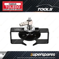 Toledo Brake Bleeder Adaptor - Tapered Rubber Adaptor with Swivel Fitting