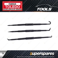 Toledo Mini Light Duty O-Ring Pick Set - Manufactured from Nylon Fibres