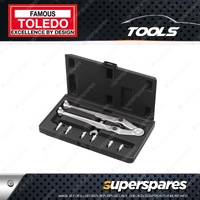 Toledo Face Spanner Wrench Set - Manufactured from Chrome Vanadium Steel