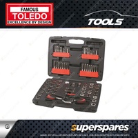 Toledo Tap & Die Ratchet Handle Set - Hollow Die Holder Thread Tools