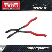 Toledo Hose Clamp Pliers - Multi-directional 35Deg Textured PVC dipped handles