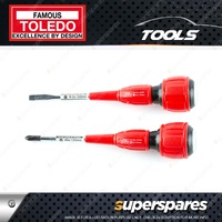 Toledo Strike Line Screwdriver Set - Slotted and Phillips Screwdrivers