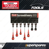 Toledo Strike-Thru Screwdriver Merchandiser Single Tier - Made in Japan