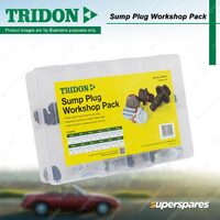 1 x Tridon Sump Plug Workshop Pack - Made From Premium Quality Carbon Steel