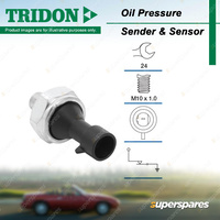 Tridon Oil Pressure Light Switch for Fiat 500 500C 1.4L DOHC 16V Petrol