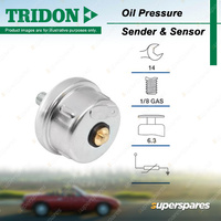 Tridon Oil Pressure Gauge Sensor for Toyota Bundera RJ70 2.4L 22R