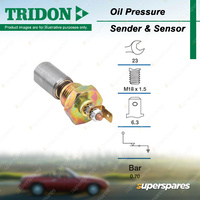 Tridon Oil Pressure Light Switch for Volvo 260 Series 260 264 265 760