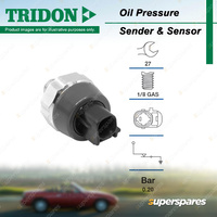 Tridon Oil Pressure Switch for Toyota Corolla AE93-110 CE100 EE ZZE NZE ZRE EL