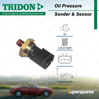 Tridon Oil Pressure Gauge Sensor for Jeep Commander XH Grand Cherokee Wrangler