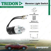Tridon Reverse Light Switch for Nissan 720 RWD 4WD Cabstar F22 Urvan E23 E24