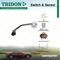 Tridon Reverse Light Switch for Isuzu D-Max TFR85 TFS85 2.5L 3.0L 10/06-08/12