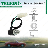 Tridon Reverse Light Switch for Toyota HiAce RZH103 RZH113 2.4L 1989-1998