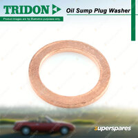 Tridon Sump Plug Washer for Kia Credos G11 Mentor AFA241 EFA242 Sportage AJA523