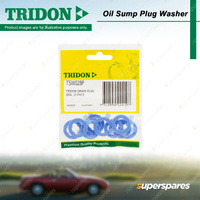 Tridon Oil Sump Plug Washer Trade Packs - 10 Plastic Washers Suits M14