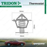 Tridon Thermostat for Holden Rodeo KB 2.0L C190 OHV Diesel 1979-1982